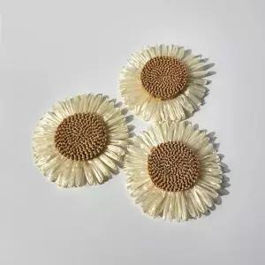 mool 해바라기장식 신발부자재 가방부자재 가방손잡이 구두끈