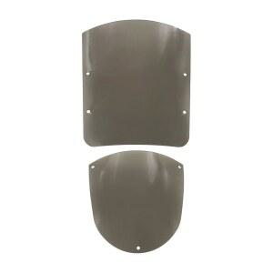 할리 스포츠터 XL 883 1200 1988-업 FXR 1886-1994 다이나 1995-2005용 오토바이 윈드실드 쿼터 페어링 키트 교체 세트