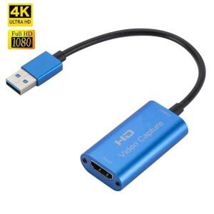 HD 1080P C타입 HDMI 호환 마이크로 USB 비디오 캡처 카드 PC 게임 카메라 녹화 라이브 스트리밍을 위한 3.