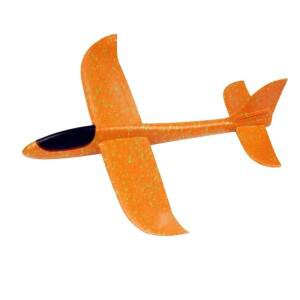 로렌지50CM Big Foam Plane Glider Hand Throw Airplane Light Inertial EPP Bubble Outdoor Launch Kids T
