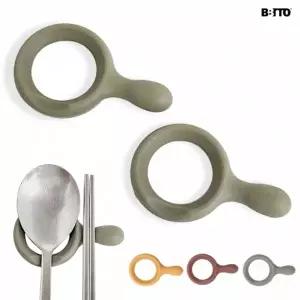 실리콘 식기받침 커트러리 트레이 수저 거치대