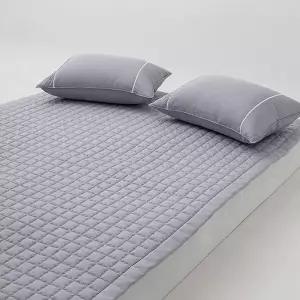 [골드스마일]침대 패드 밴딩 그레이 카페트겸용 M2 논슬립 퀼팅 퀸
