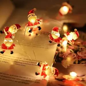 크리스마스 FGM009A6 트리 LED 2미터 산타 전구 장식 조명