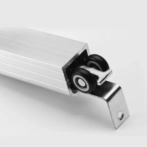 하드웨어 슬라이딩 도어 풀리  행잉 레일 휠  소형  1세트/1도어용/30x30