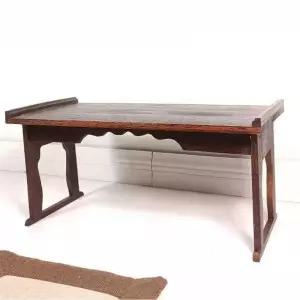 서당 탁자 책상 네일샵 엔틱 공부방 스틸 오크 공식 호두색