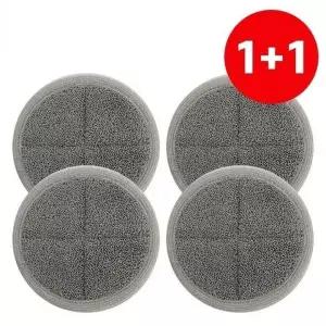 극세사 물걸레 회전 청소 패드 원형 클리닝 타올 청소기 부속용품