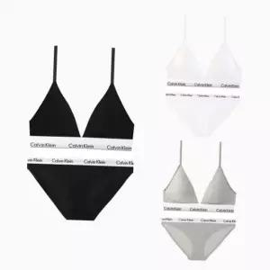 [Calvin Klein]UNDERWEAR CK 여성 브라렛 브라팬티 세트 QF5650QD3588 3종 택1 698390