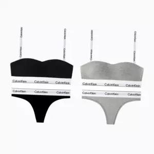 [Calvin Klein]UNDERWEAR CK 여성 모던 코튼 AF 반도 브라티팬티 세트 QF7628F3786 2종 택1 698177