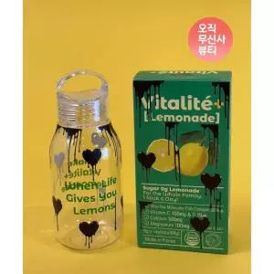 매장정품 VITALITE [병꾸/박꾸 스티커 세트 02] 물에 타먹는 제로 슈가 레몬 에이드 콜라겐 마그네슘 칼슘