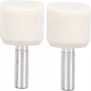 TOPINCN 스케이트 브레이크 블록 토 스토퍼 고무로 쉽게 설치 가능 인라인 스케이트용 그립감이 뛰어난