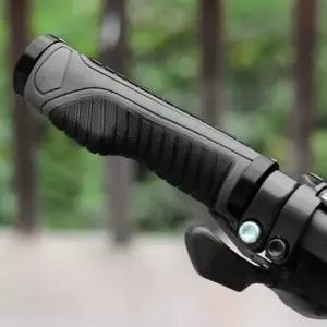 자전거 핸들그립 그레이 바엔드 손잡이