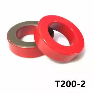 호환  T200-2 카르보닐 분말 코어의 주파수 코어 페라이트 링 빨간색 회색 513214MM