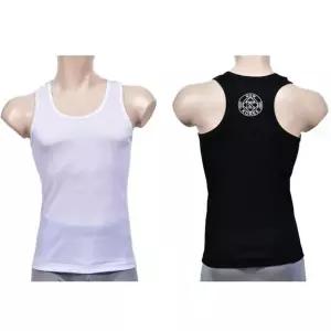 [하프클럽/]남성 골지 나시티 블랙 회색 흰색 2매