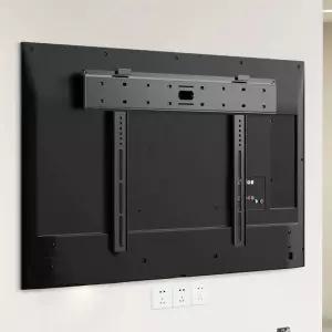 티비거치대 TV 스탠드 26-90인치 곡선 스크린용 초박형 벽걸이 브라켓 80kg 로딩 VESA 100x100-800x400mm