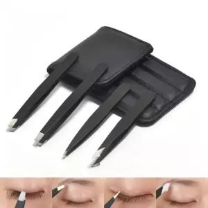 미용 헤어 족집게 4종 세트 쪽집게 눈썹정리 핀셋