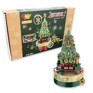 크리스마스멜로디뮤직박스트리오르골 소품 장식