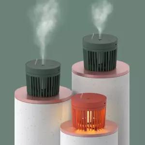 미니 가습기 저소음 소형 장식용 책상 테이블 선반 가정용 조명