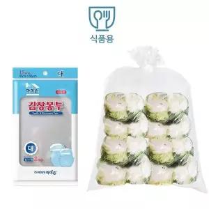 B마미손 질긴비닐 김장봉투 대65x95 2매 15포기용