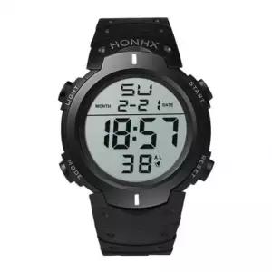 군인 인기 HONHX-9001 시계 화이트 감성 디지털 전자 군인시계 전자시계 디지털시계 군대시계