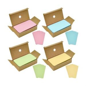 다용도 컬러 무지 단색 카드 하드페이퍼 핸드페인팅 DIY 엽서 미니 메시지 북마크 그래피티 두꺼운 카드지