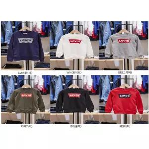 매장정품 LEVI'S 리바이스 리바이스키즈 VPS11QSW78, VPS13QSW78 - 배트윙 로고풀오버맨투맨 991292