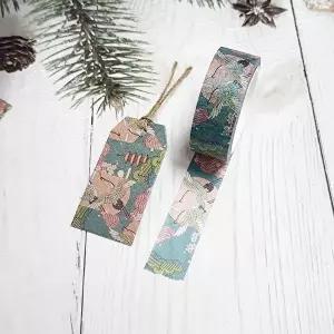 고품질 마스킹 다이어리꾸미기 전통탑 테이프 수채화 다이어리꾸미기 다이어리데코 다꾸용품 WFI74A3