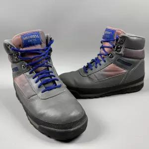 [관부가세포함] VTG Merrell 메렐 머렐 Boots Men Size 9 Gray Pink Arctic