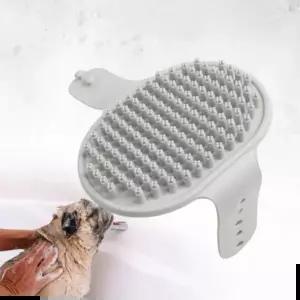 고양이 강아지 겸용 목욕 손장갑 스트랩 펫브러쉬 마사지 기능 청소용 목욕 애완동물 펫 솔 장갑 청결