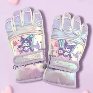 오로라 방한장갑 니트 유아 손가락 장갑 스키 아동 어린이 털 겨울 WFLCINY