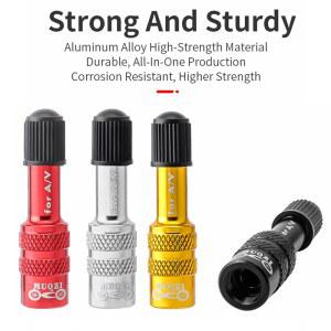 자전거 밸브 캡 튜브 뚜껑 마개 MUQZI 포크 슈레이더 어댑터 산악 MTB 컨버터