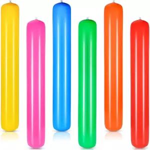 Sosation 6개 풀 풍선 면 41.3인치 블로우업 컬러풀 PVC 야외 물놀이 플로트 여름 수영장 비치 레이크 파티