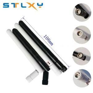 RP SMA 수 암 플러그 커넥터  무선 라우터용  2.4GHz 3dBi 옴니 와이파이 안테나