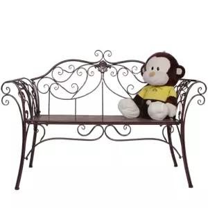 공원 벤치 카페 등받이 테라스 야외 의자 철제