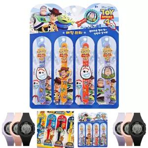 (9000x4) (디즈니) 토이스토리4 매직워치 (원터치손목시계)(1판x4개)(087536)/원터치손목시계/토이스토리손