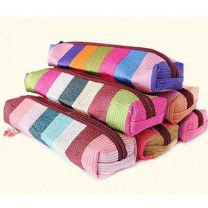 색동 외국인 필통 선물 펜슬케이스 전통 파우치 명절