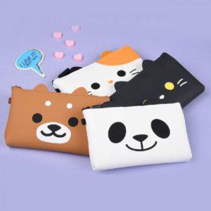 화장품파우치 필통 동전지갑 어린이선물 피지디자인 미미 파우치 실리콘필통