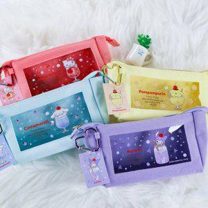 필통 산리오 파우치 수납파우치 6종 문구사무용품 펜슬케이스 캐릭터파우치