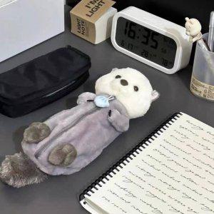 동물 귀여운 대학생 펜파우치 파우치 해달인형 해달 조개 고등학생 펜