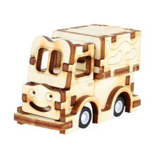 우유배달차 나무모형 달려라 디오라마 영공방 유