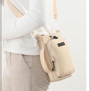 가방 크로스물병 보냉물병 외출 캔버스텀블러백 물병 텀블러백 텀블러에코백