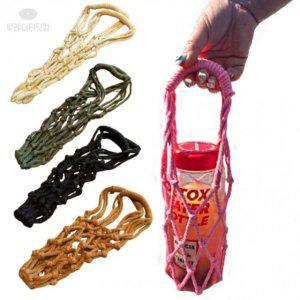 빼이따이 메쉬 스트랩 텀블러 블리셔 대만 드링크백