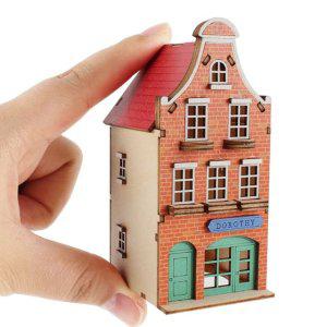 미니 디오라마 미니어처 DIY 유럽 키트 나무