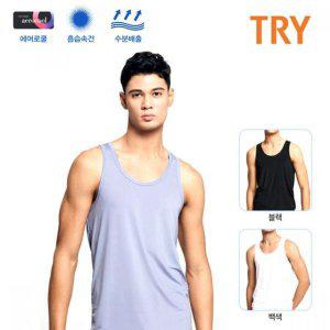 TRY 택1 면런닝 남성런닝 제임스딘 365B