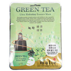 맑은피부 피부진정 피부톤을 밝게 녹차 마스크팩 10매