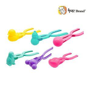 스노우볼메이커 6개 크리스마스 선물 오리 눈 집게