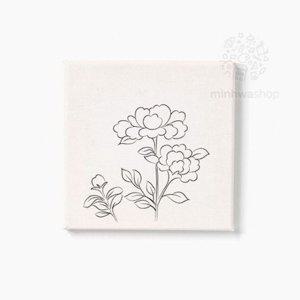 민화그림 그림판 캔버스액자 그리기액자 집콕취미