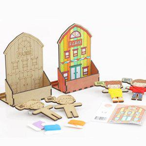 걱정 돌봄교실 인형 2세트 키드 미술놀이 핸드