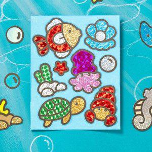 시원한 키트 포일아트 여름방학버티기 여름 셀로