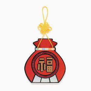 복주머니 설날 종이포일아트 포일아트 용돈봉투