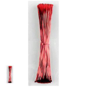 리본끈 공단 인쇄 자수 예쁜 색동공예철사 5000 빵끈 빨강 선물포장